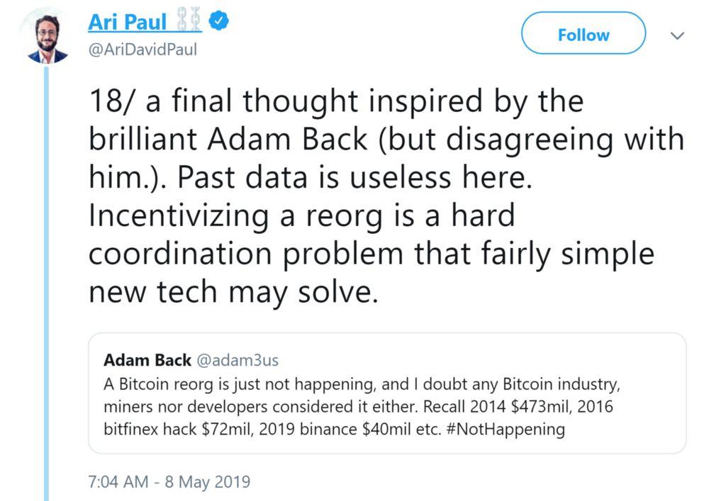 区块重组的经济学分析:选择重组,币安的花费可能不止 7000BTC
