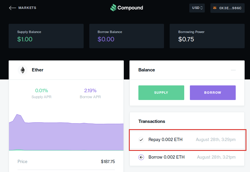 零基础入门 DeFi:手把手教你通过 Compound 平台借贷