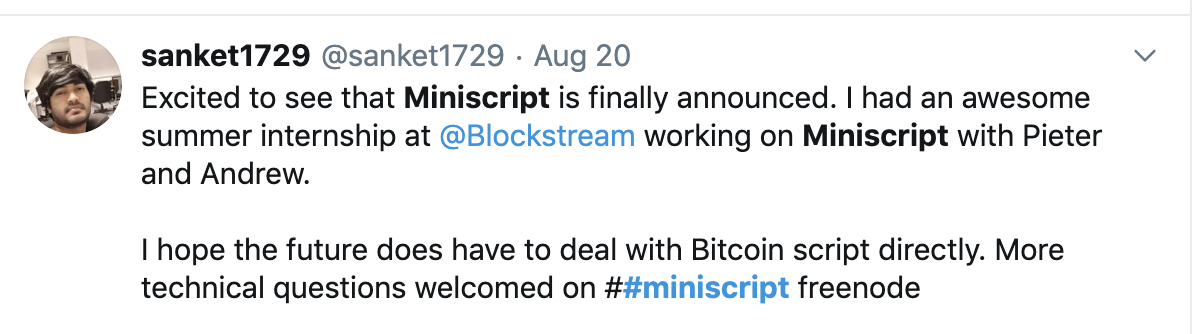 五分钟速览比特币新语言 Miniscript:简化比特币智能合约编写