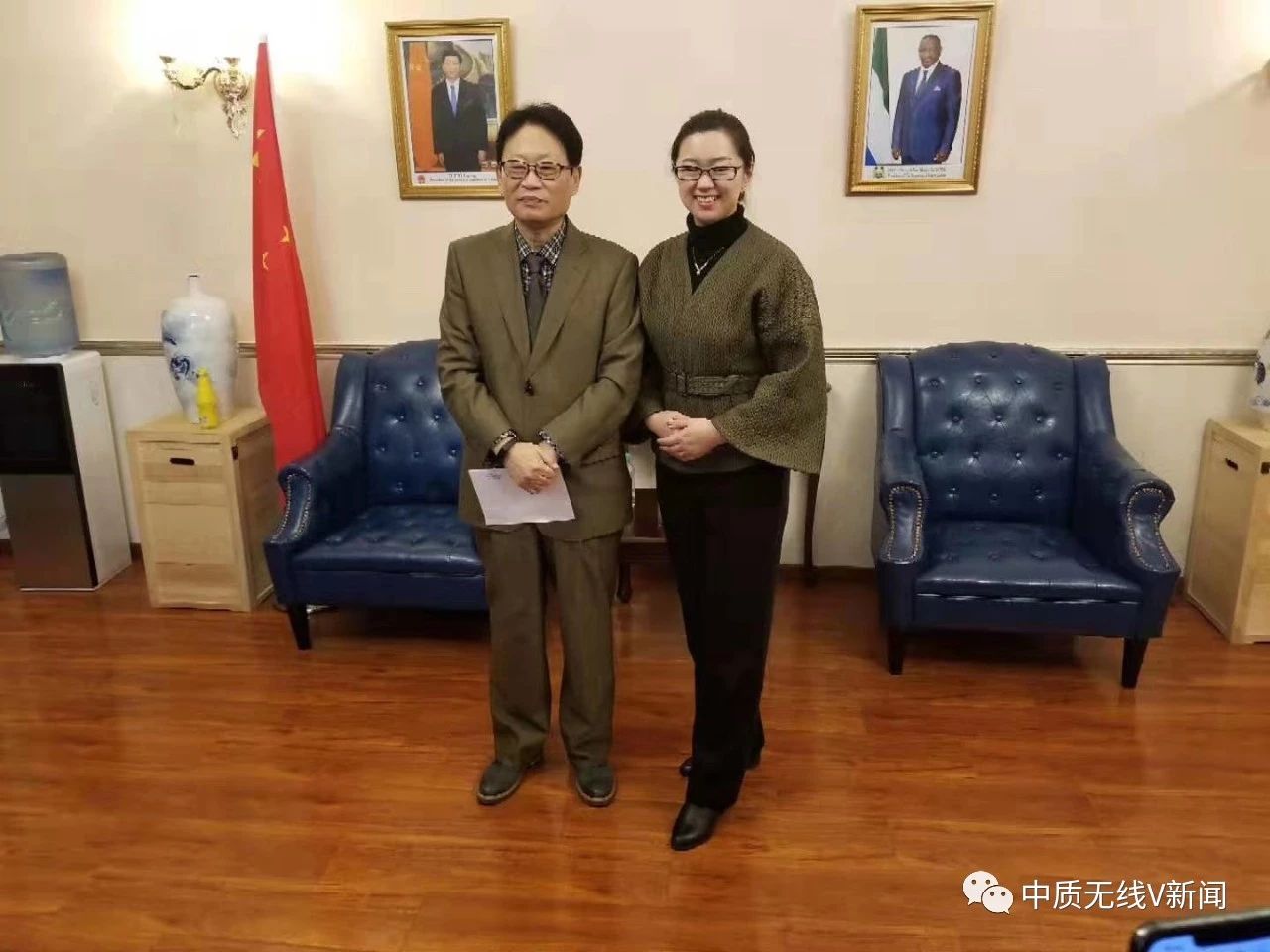 llAB《诚信与品牌》区块链溯源科技成果从北京走向非洲