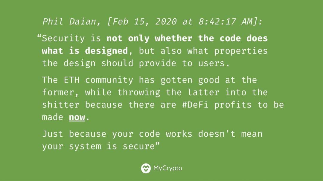 观点 | Risky Business:DeFi,以太坊还要继续成长