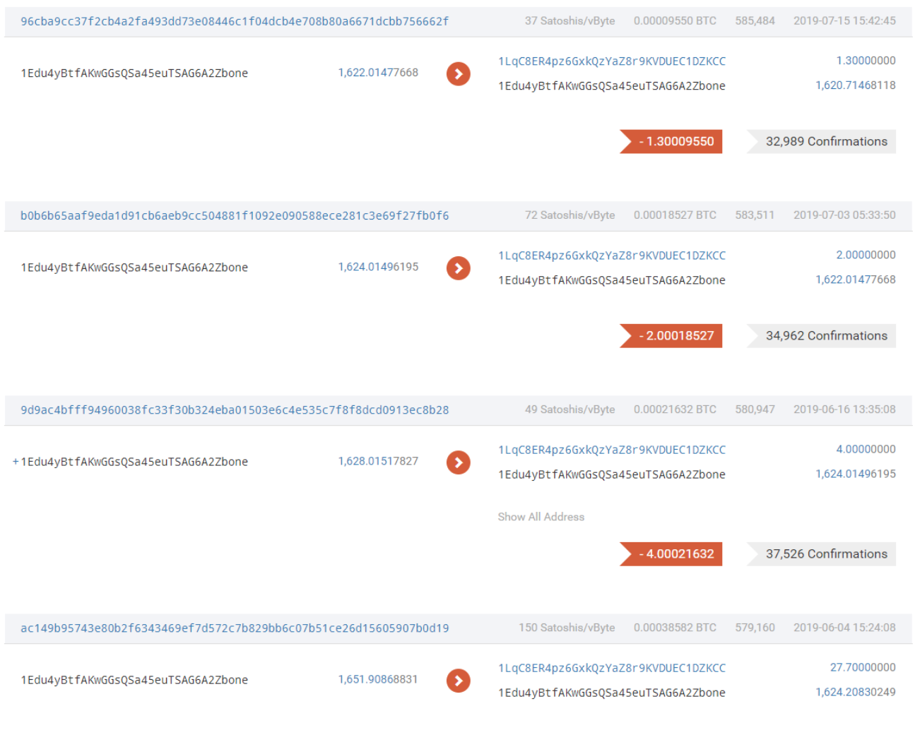 成都链安:被盗 1500 BTC 和 6 万 BCH 的巨鲸或遭持续性攻击