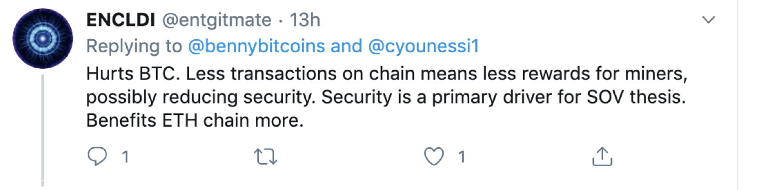 跨链锚定 BTC 项目的兴起对 ETH 和 BTC 谁更有利?