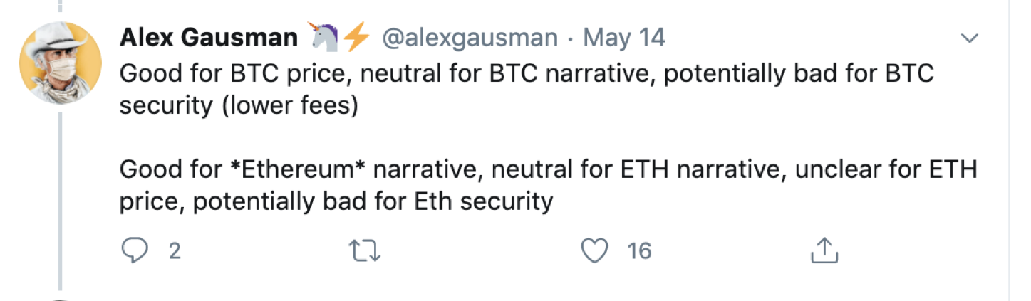 跨链锚定 BTC 项目的兴起对 ETH 和 BTC 谁更有利?