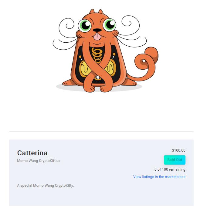 兔斯基作者为 CryptoKitties 设计的迷恋猫受热捧,NFT 领域创新并未停歇
