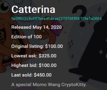 兔斯基作者为 CryptoKitties 设计的迷恋猫受热捧,NFT 领域创新并未停歇