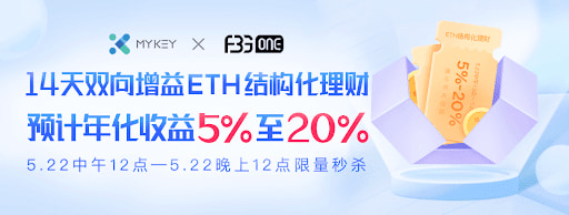 FBG One 与 MYKEY 推出 ETH 双向增益结构化理财产品