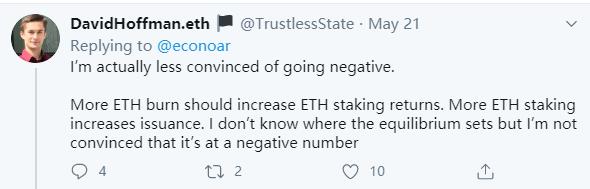 以太坊 Gas 费在暴涨,好事?坏事?ETH 2.0 真会导致 ETH 年发行量为负?