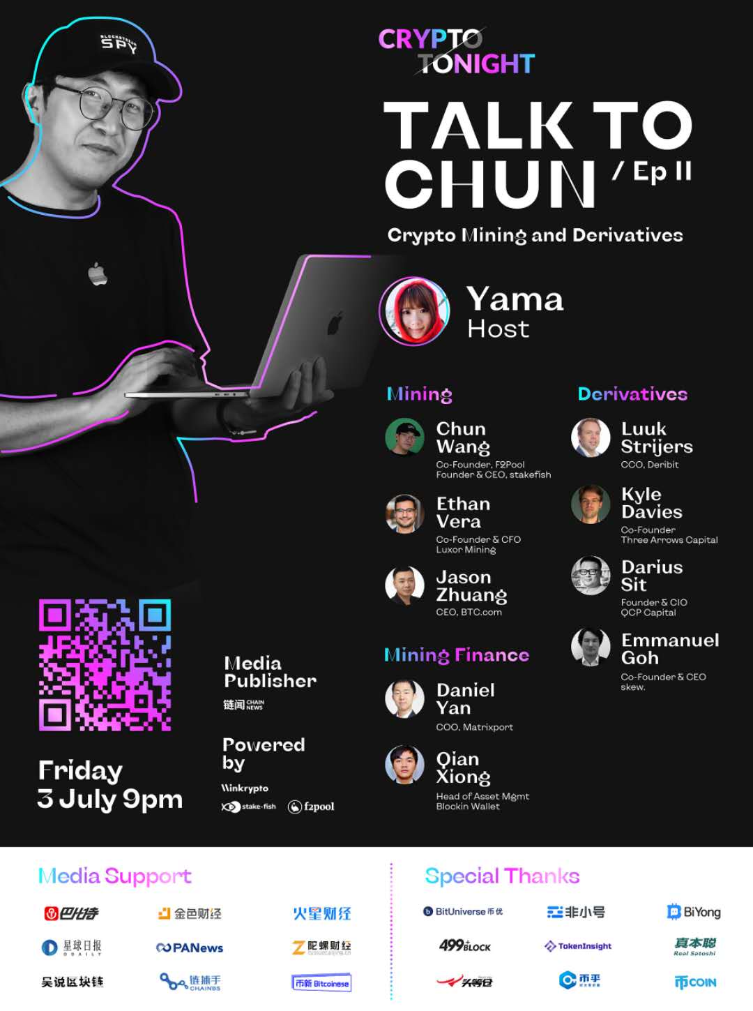 Crypto Tonight | Talk to Chun