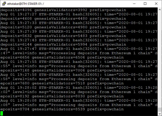 教程 | 使用 Ubuntu 和 Prysm 参与 Medalla 测试网