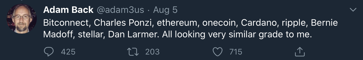 比特币与以太坊的口舌之争:Vitalik Buterin 对线 Samson Mow 激辩流通量话题