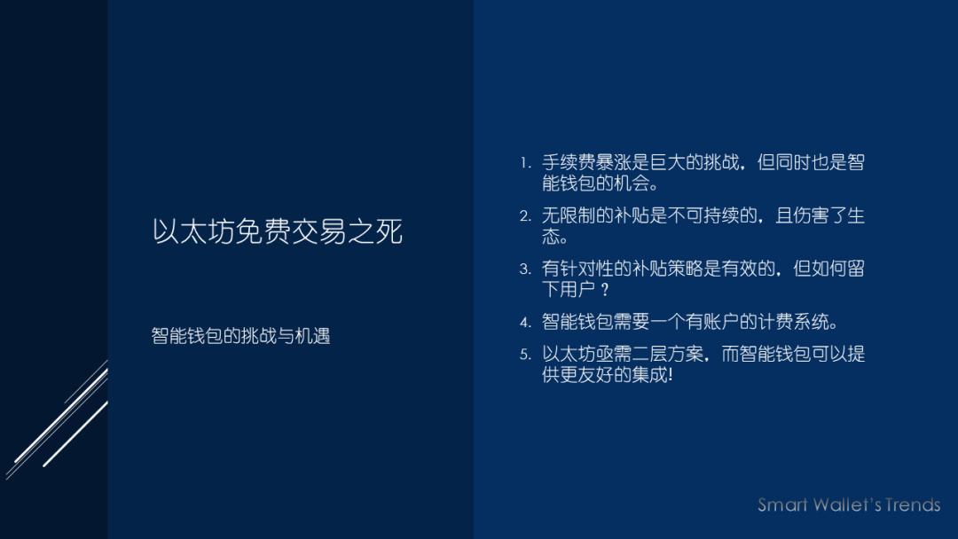 以太坊告别免费时代,解读智能钱包机遇与挑战