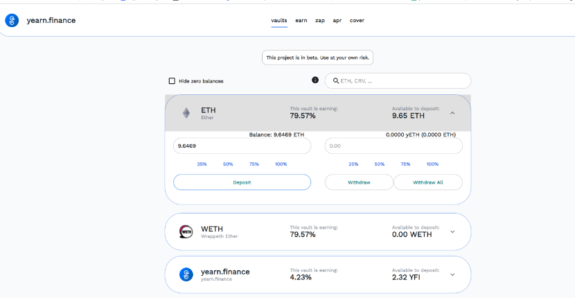 三步学会参与锁仓逾 4 万 ETH 的 yETH 机枪池