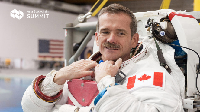 2020 亚洲区块链峰会今日正式开幕,宇航员 Chris Hadfield 将获赠人生首枚比特币