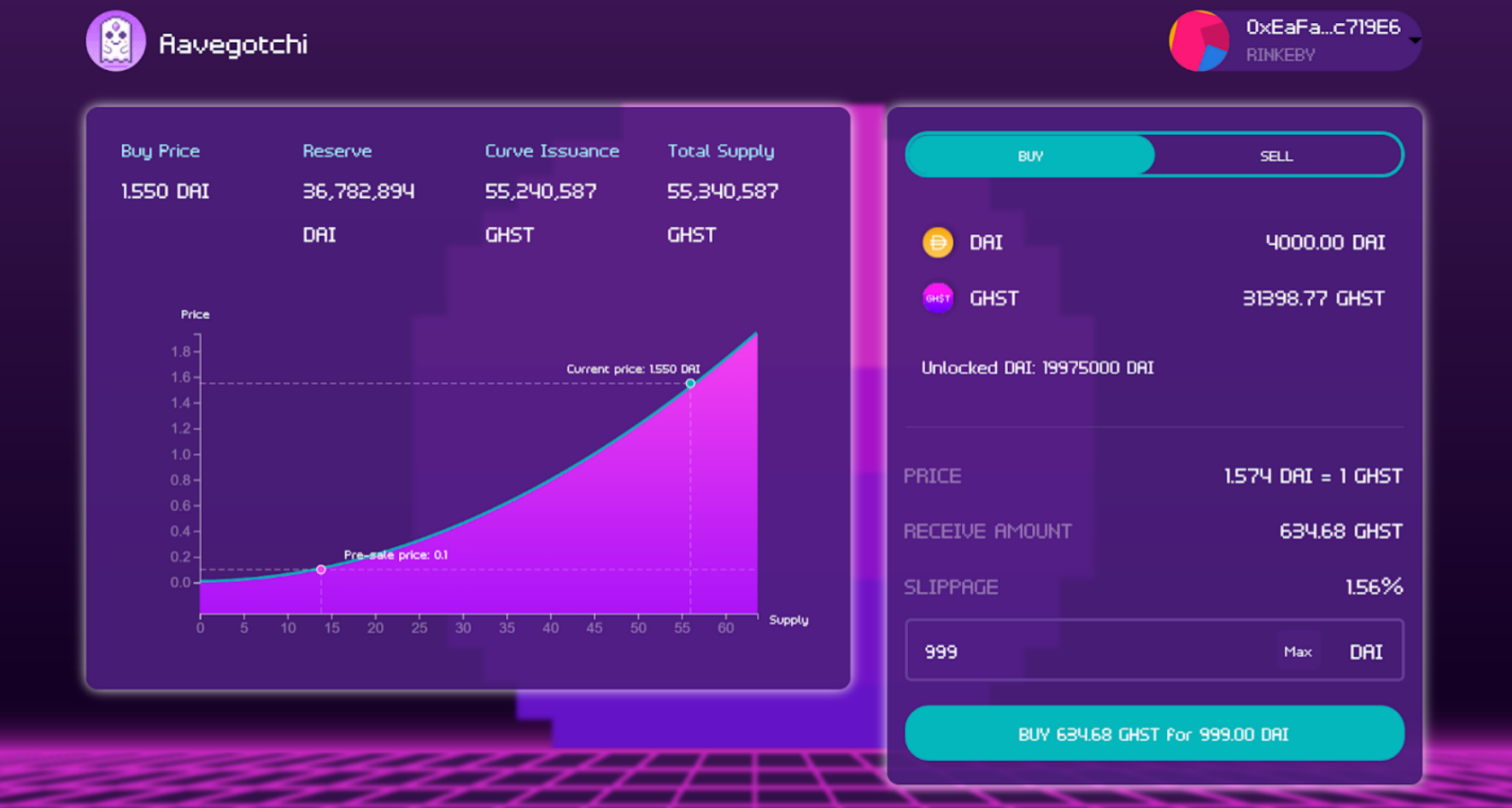 DAO + ICO 又一次尝试:Aave 生态 NFT 平台 Aavegotchi 计划本周启动 DAICO