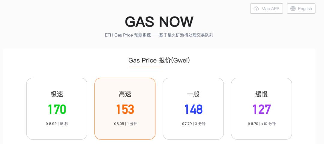 为 DeFi 农民寻找手续费最优解,星火矿池谈 GasNow 设计原理
