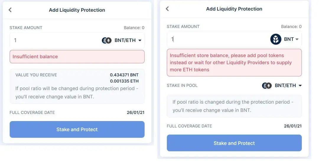 一分钟学会如何使用 Bancor 减少无常损失