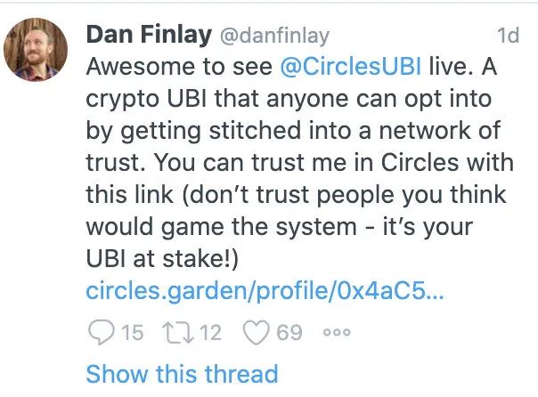 手把手教你玩转新鲜出炉的通用基础收入项目「Circles UBI」
