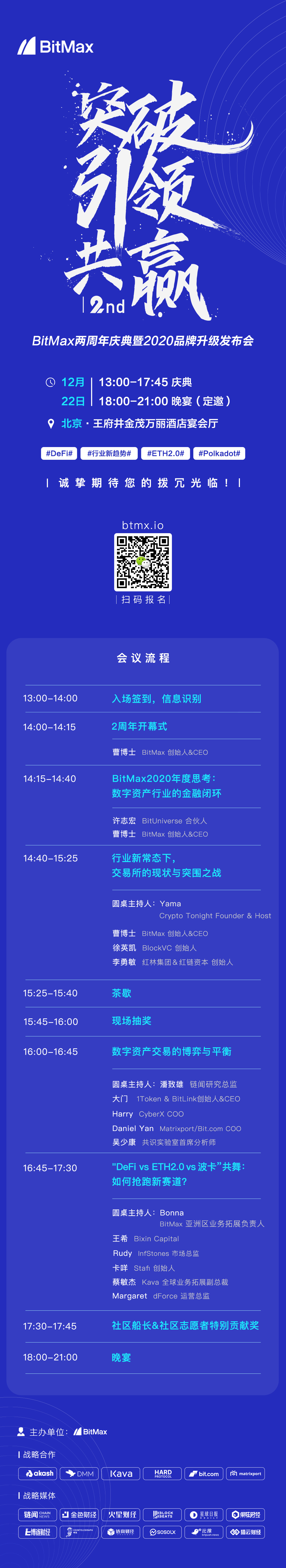 BitMax 两周年盛典即将开启!硬核圆桌带你把握数字资产新机遇
