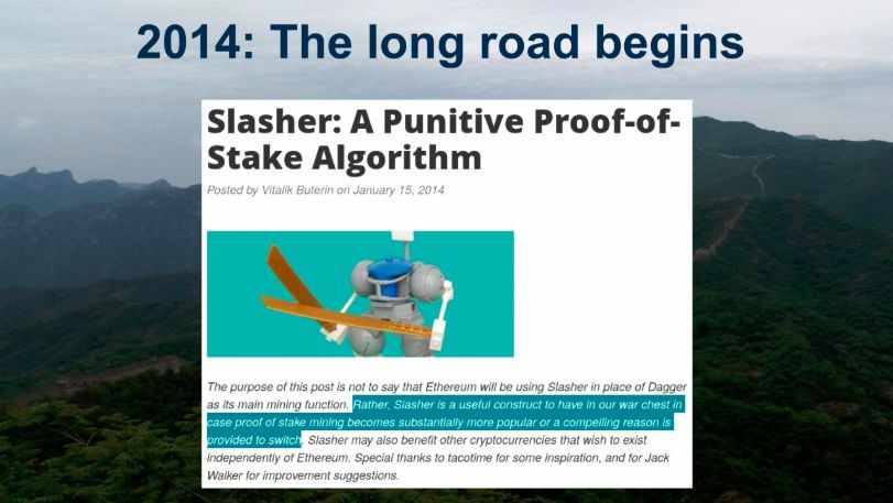 DevCon4 直击 | Vitalik：以太坊 2.0，一段始于 2014 年的征程（附 PPT）