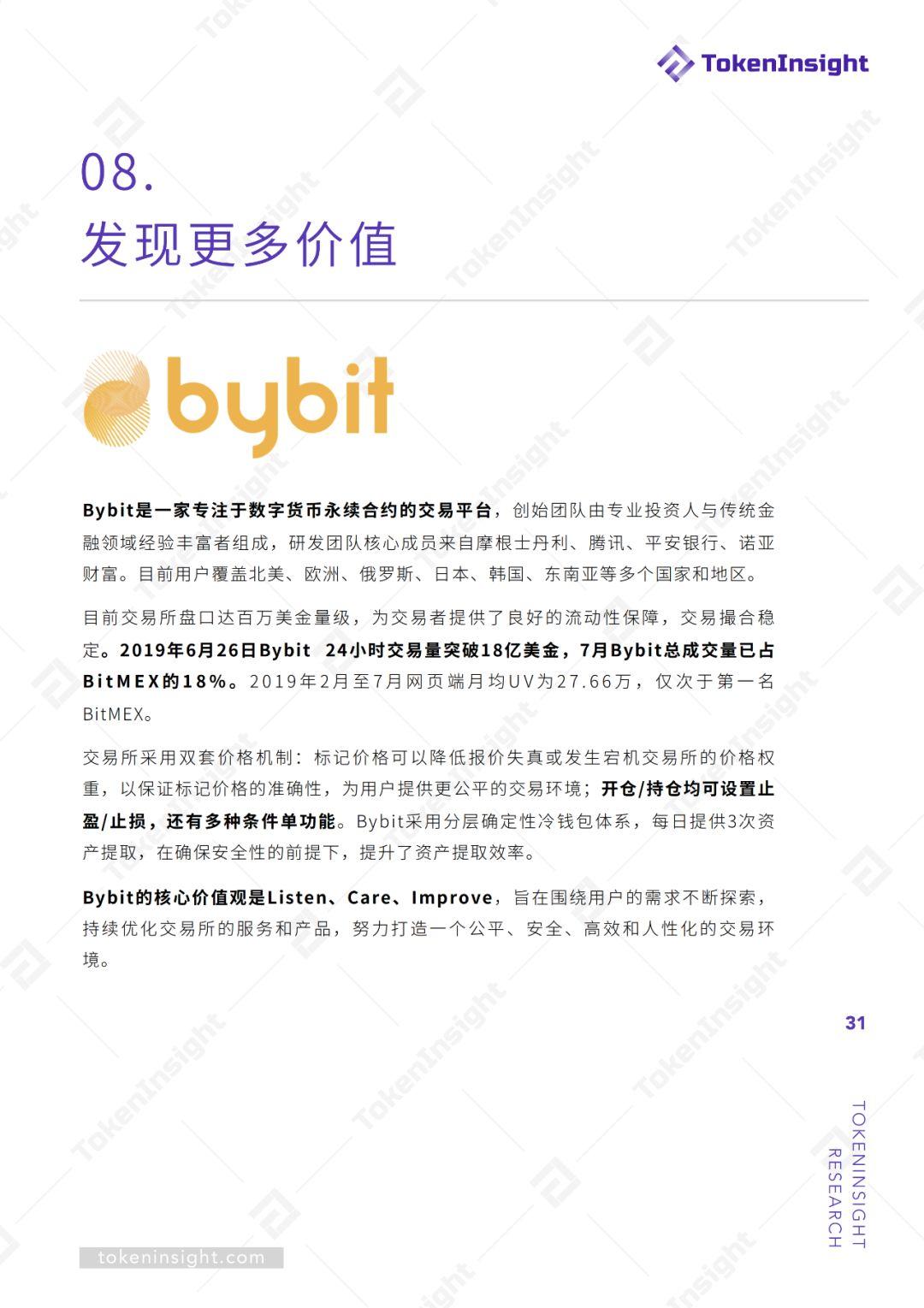 期货交易所行业 2019Q2 研究报告 | TokenInsight