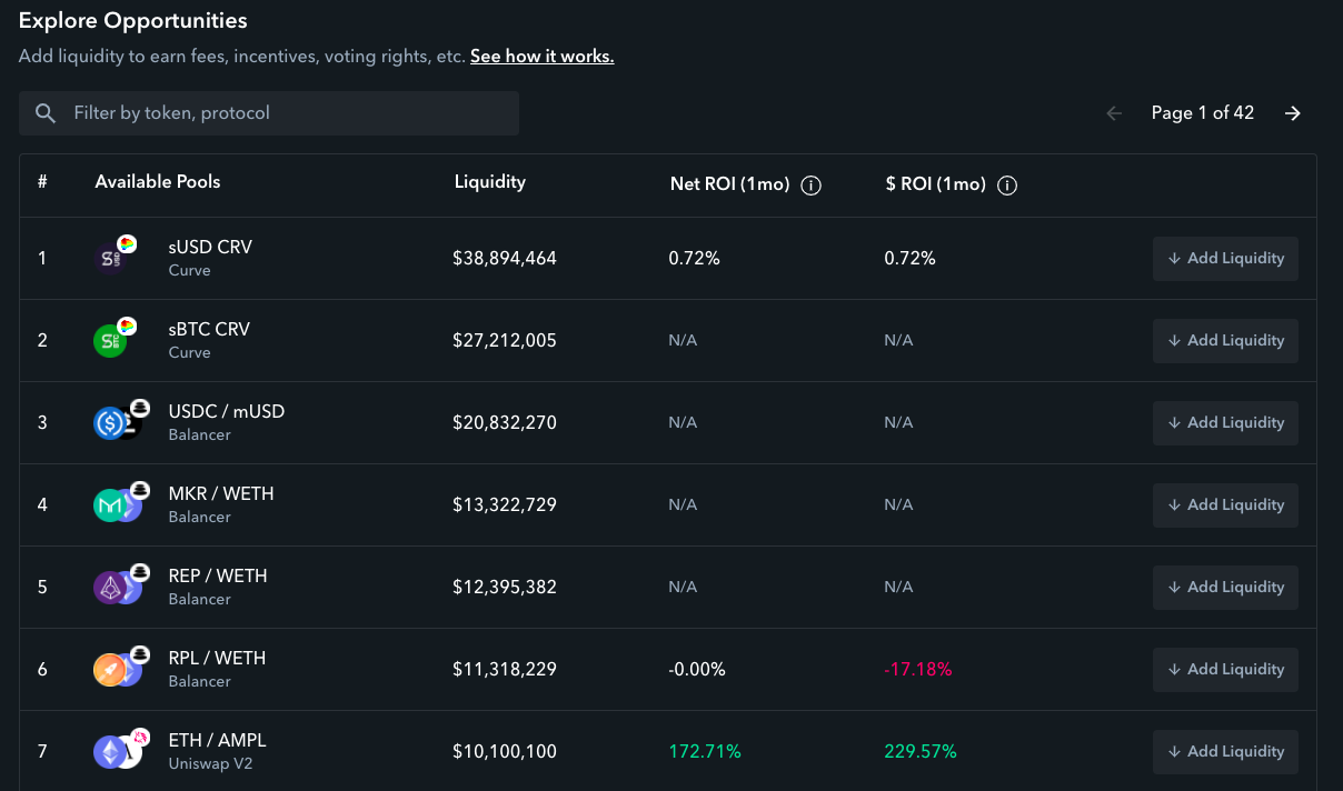 Crypto Briefing:一文读懂 Zapper Finance 及其 DeFi 投资分析平台