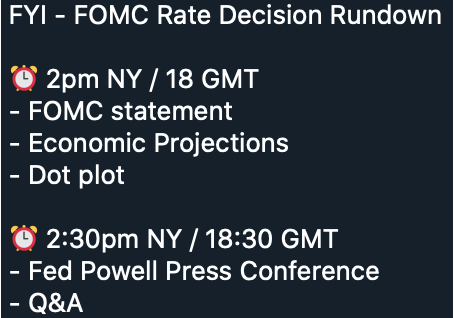 FOMC 预览：缩减计划和对美元的影响