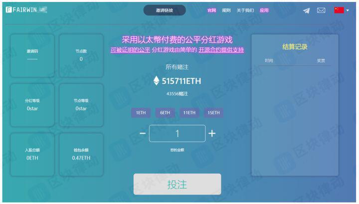 资金盘Fair Win及仿盘导致以太坊连日拥堵
