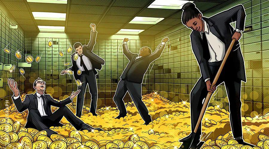 五个大型交易所持有比特币总供应量的10%