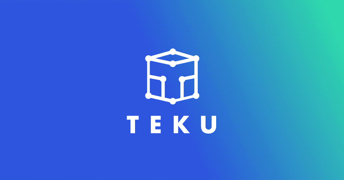 满足机构的ETH2 Staking需求,了解ConsenSys全资开发的ETH2客户端Teku