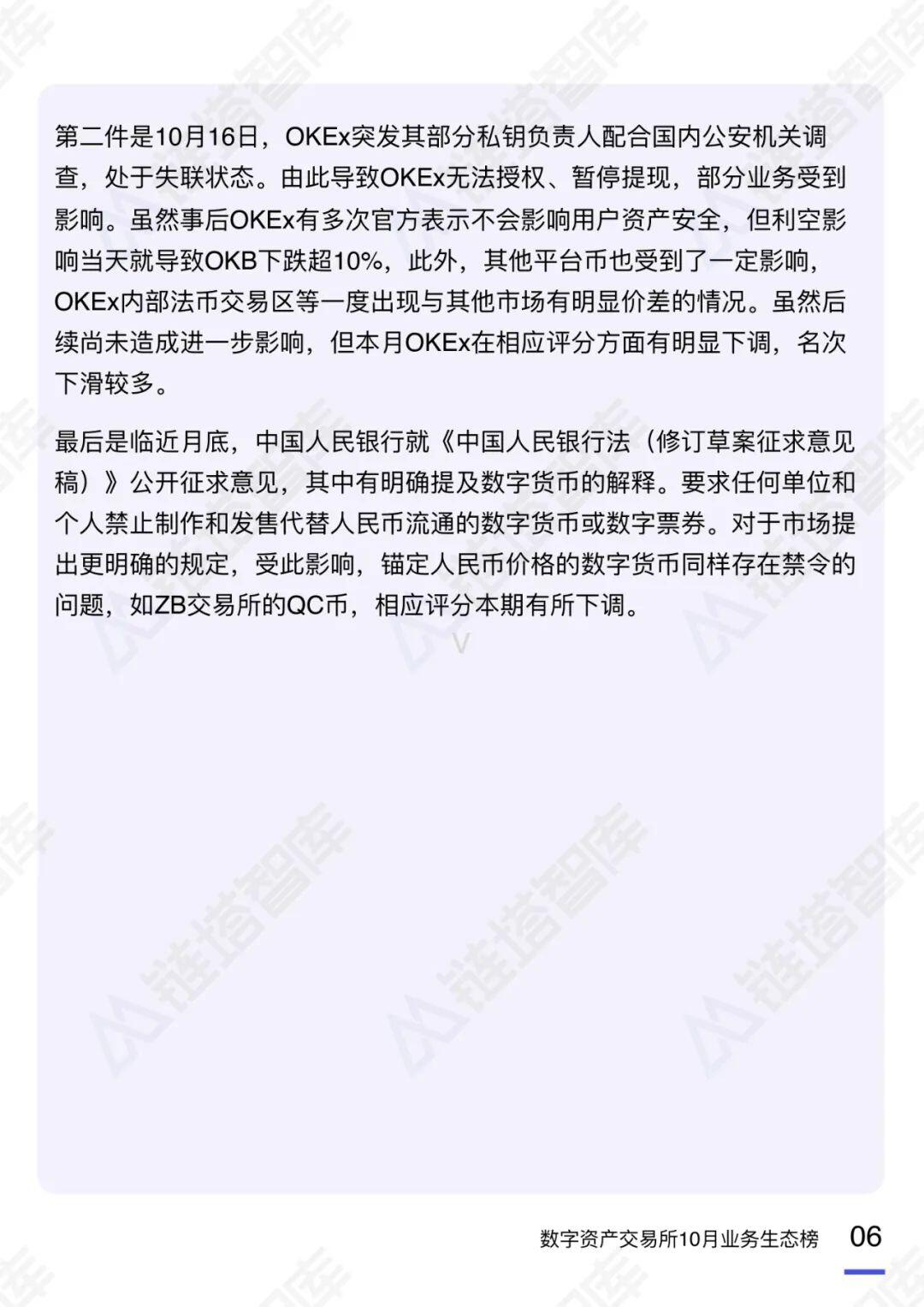 数字资产交易所10月生态榜