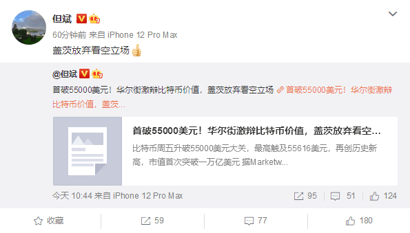 比特币突破56000美元,没想到这个国家竟溢价50%多