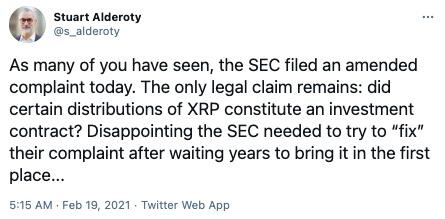 Ripple诉讼案有望10月做出即决判决或者提前和解