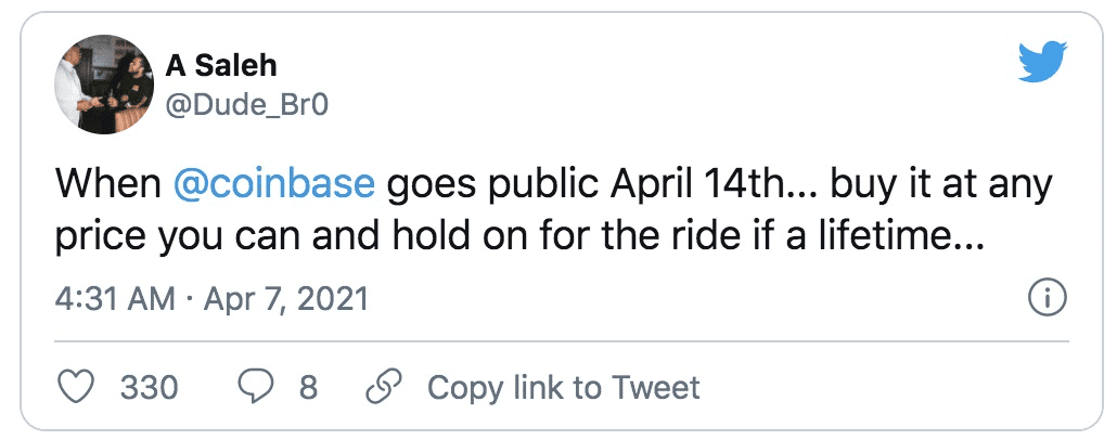 Coinbase 上市,说唱歌手 Nas 或将净赚 1 亿美元
