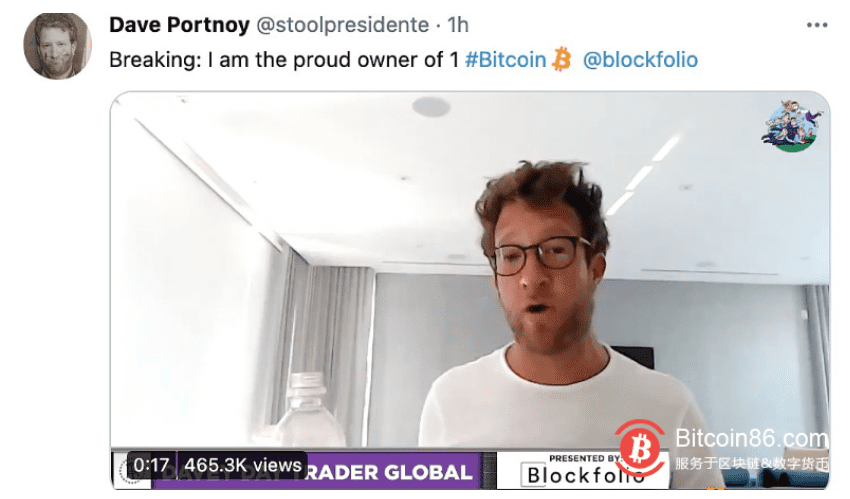 Barstool Sports创始人再次购买比特币