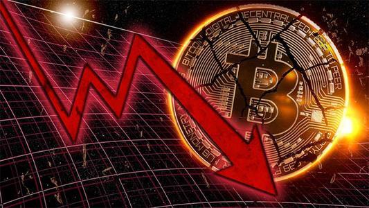 Bitfinex暂停交易 a href='https://www.btcfans.com/tag/1/' target='_black'比特币/a价格一夜暴跌近10%