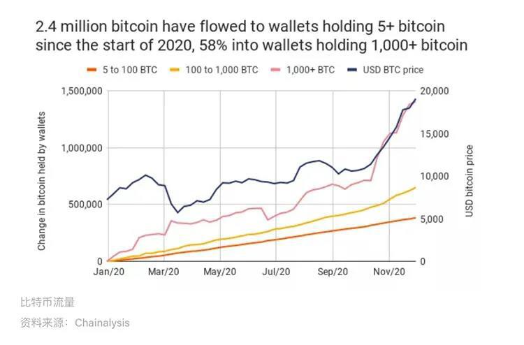 拥有超过1,000枚BTC的钱包数再创新高