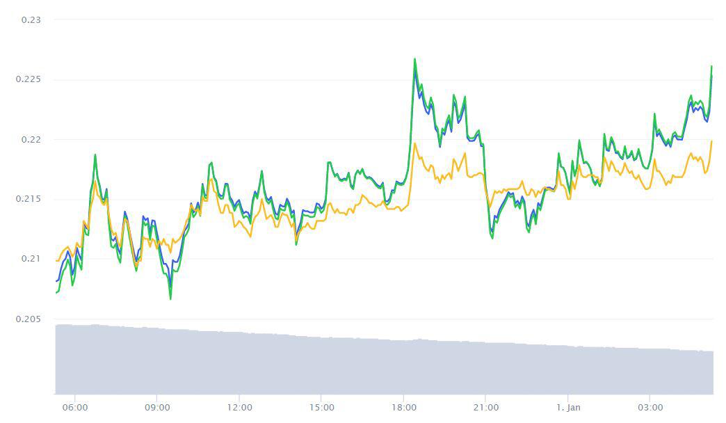波卡涨近20%,XRP小幅反弹