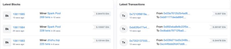 三分钟学习以太坊神器:etherscan区块链浏览器
