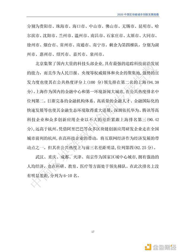 2020年区块链城市发展总览,你关注的城市位列其中吗?