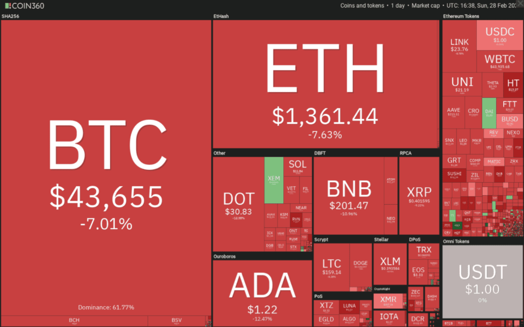 本周值得关注的5大加密货币:BTC、BNB、DOT、XEM、MIOTA