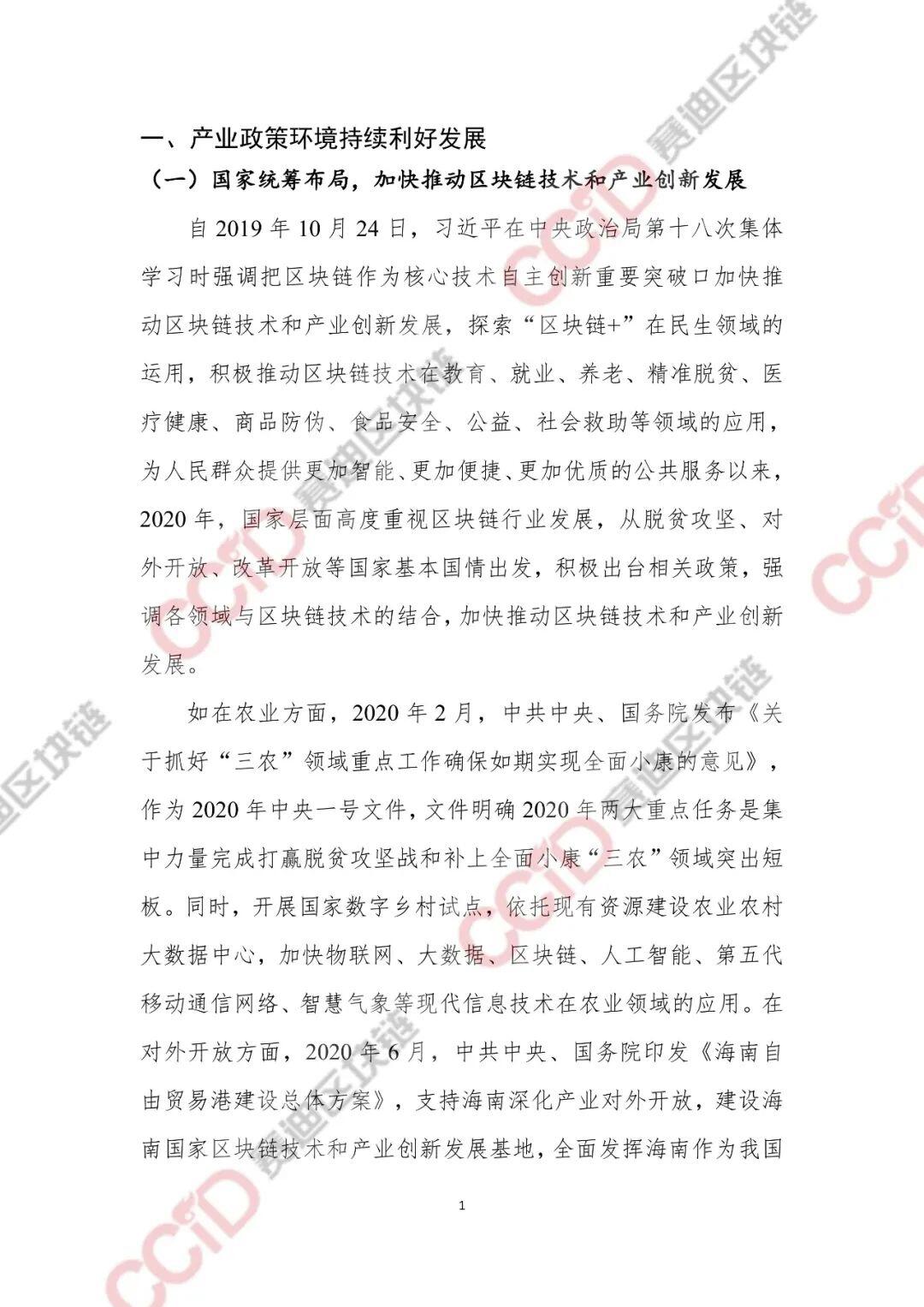 2020-2021年中国区块链产业发展白皮书