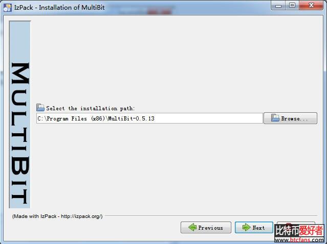 袖珍型钱包MultiBit
