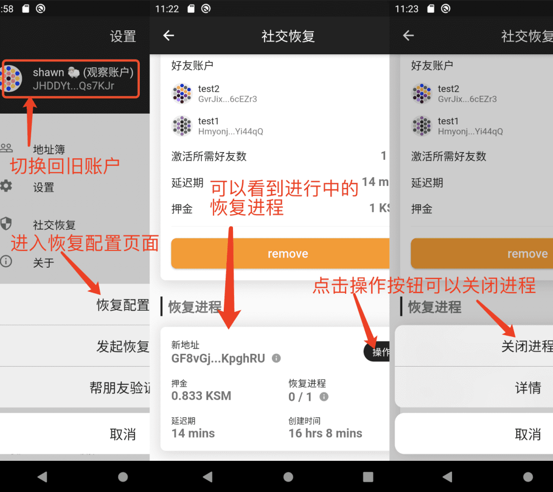 Polkawallet 波卡生态社交恢复操作指南