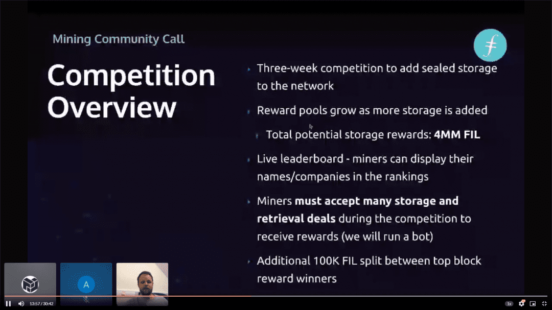 Filecoin矿工大会:你想知道的Space Race都在这里