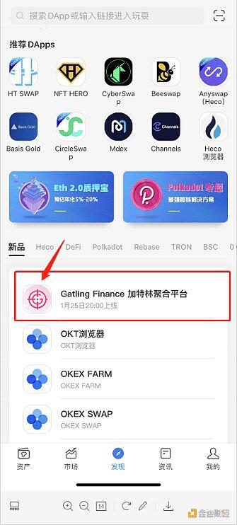 一文读懂如何挖Gatling Finance复合资产