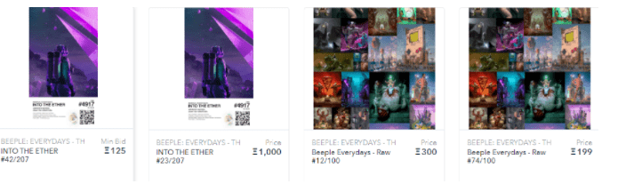 7天交易额近5000万美元，OpenSea上TOP15的NFT到底都有啥？