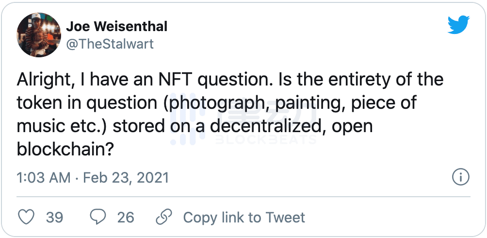 NFT是如何存储的?你购买的NFT会不会在某一天突然消失?