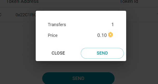 如何在 xDai 网络中转移 POAP NFT？