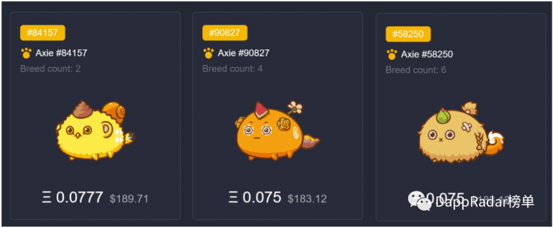 如何评估Axie Infinity的Axie NFT